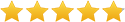 4.9 star customer reviews with gold stars