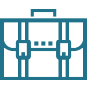 Icon representing a person with a dollar sign, for debt collection and creditor harassment.